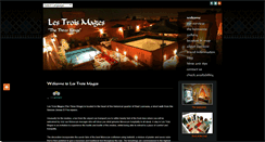 Desktop Screenshot of lestroismages.com